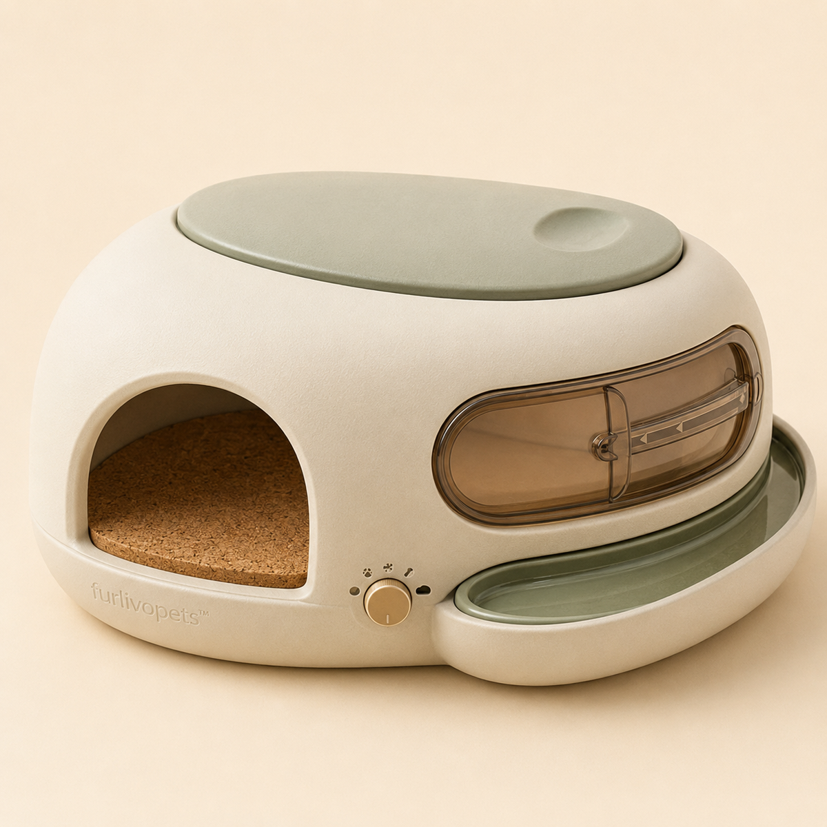 Furlivopets™ DewVault Humidity Hide Observatory