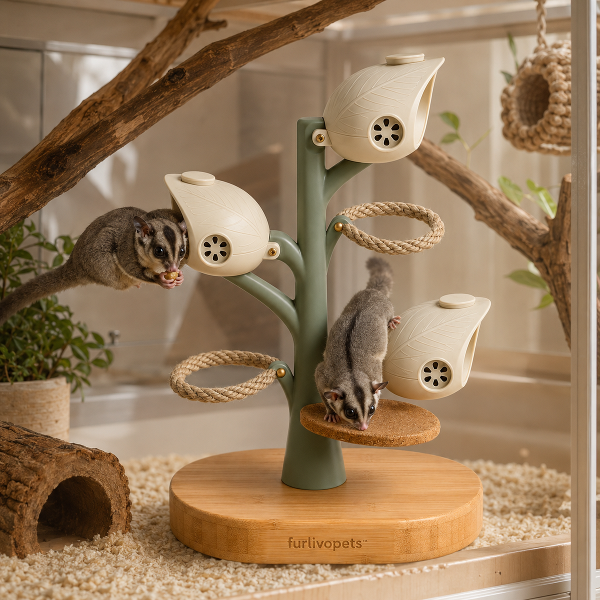 Furlivopets™ CanopyNest Foraging Tower