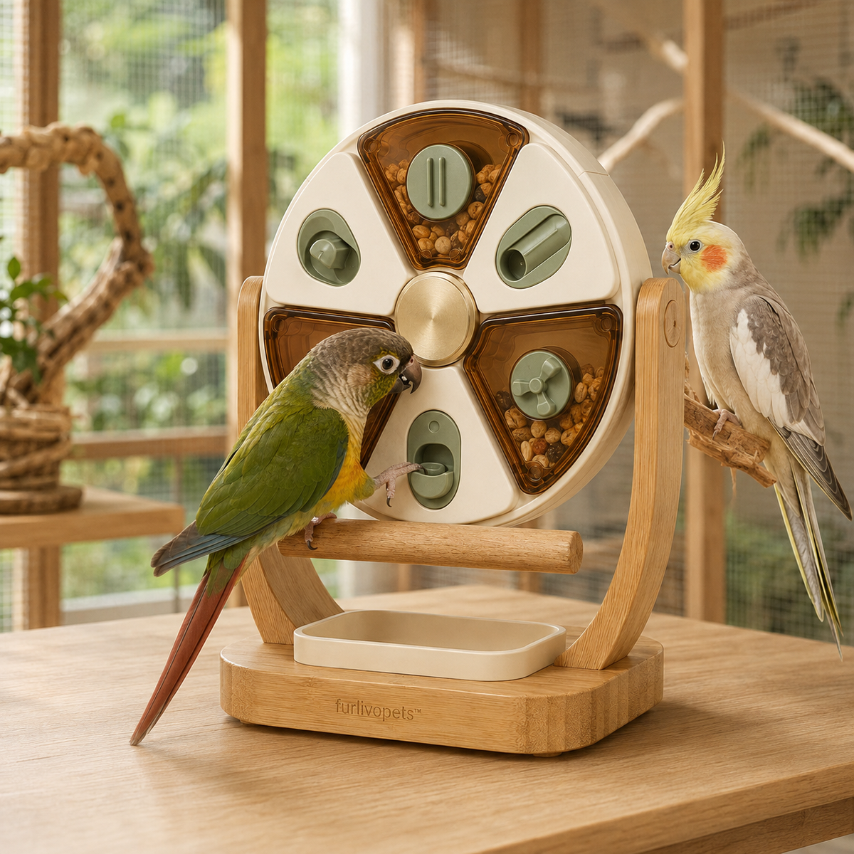 Furlivopets™ NutOrbit Puzzle Wheel