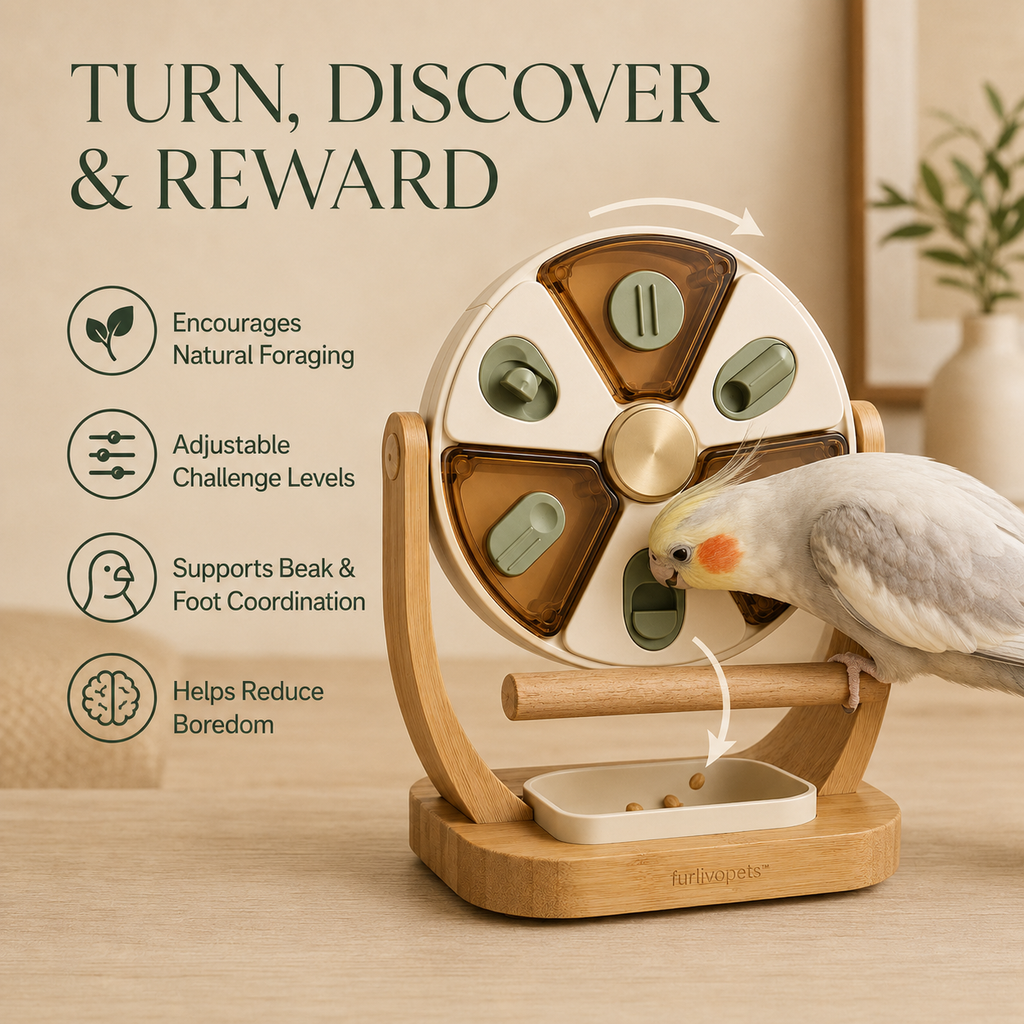 Furlivopets™ NutOrbit Puzzle Wheel