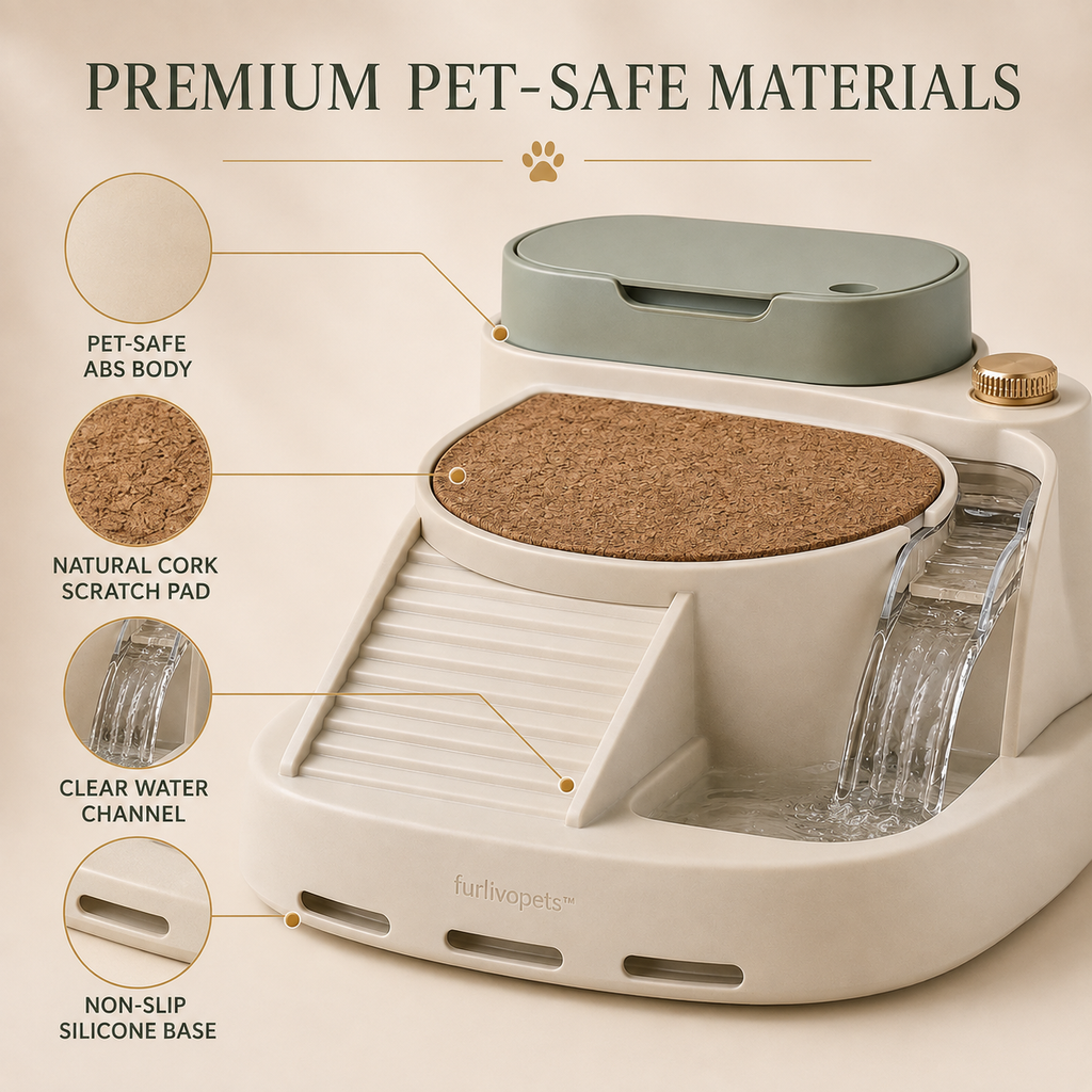 Furlivopets™ CascadeShell Basking Filter Isle