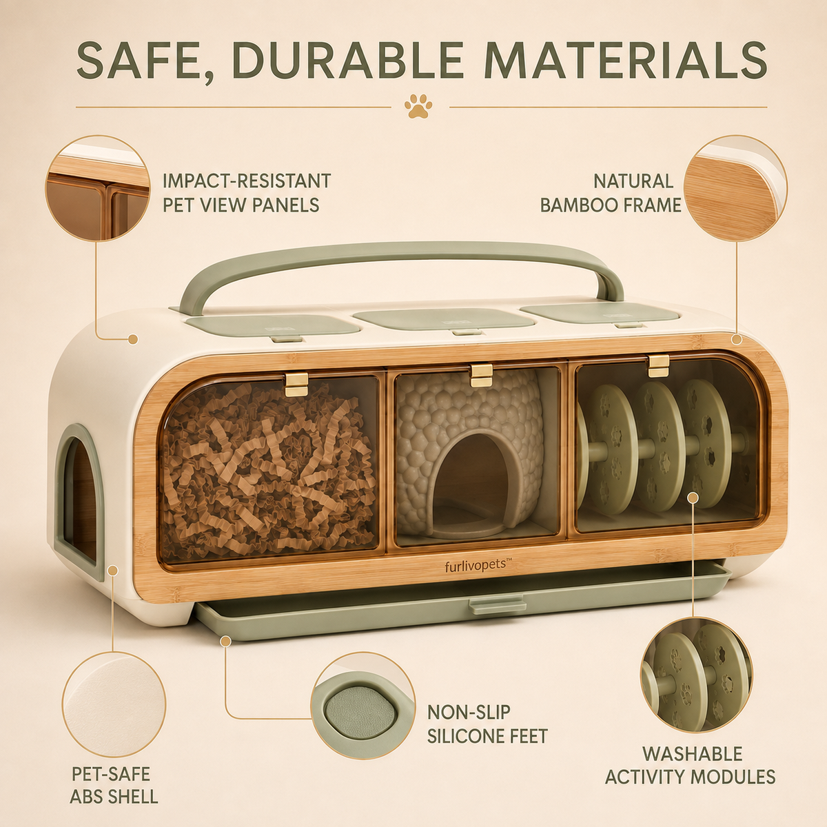 Furlivopets™ DigLab Modular Exploration Box